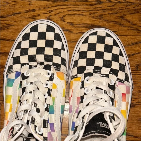 Vans Multicolor Checkered Sneakers - Picture 6 of 10